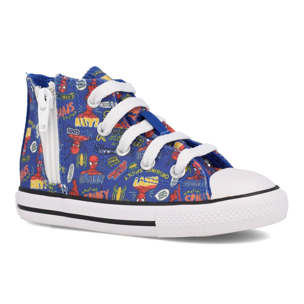 All Star Tenis CHUCK TAYLOR SPIDER CK13090001 Azul-Azul-Branco Lona_4__